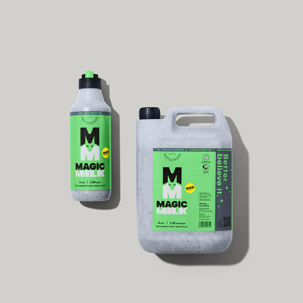 Magic Milk Off-Road Moto sealant — full bottle range