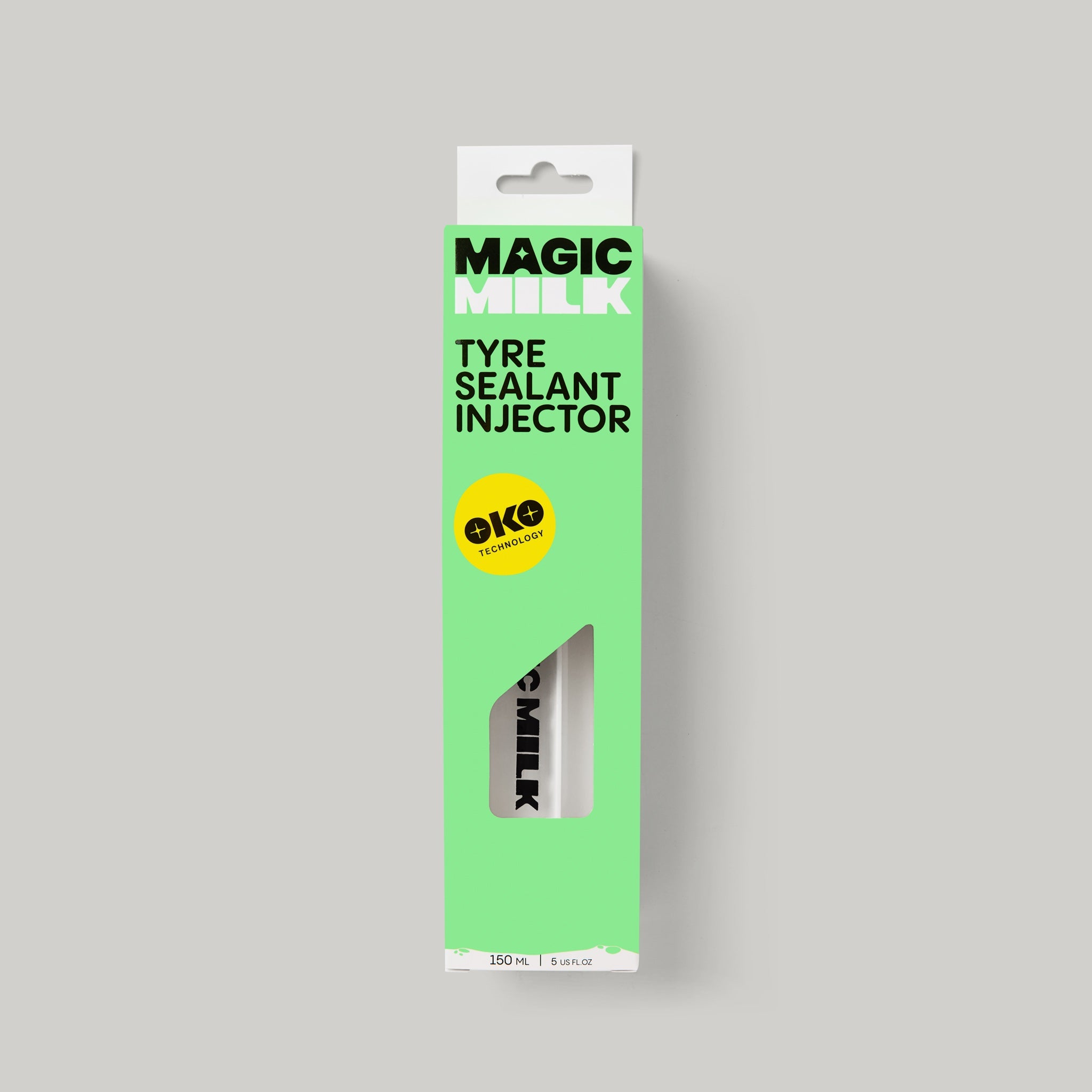 Magic Milk 150ml Tyre Sealant Injector packaging