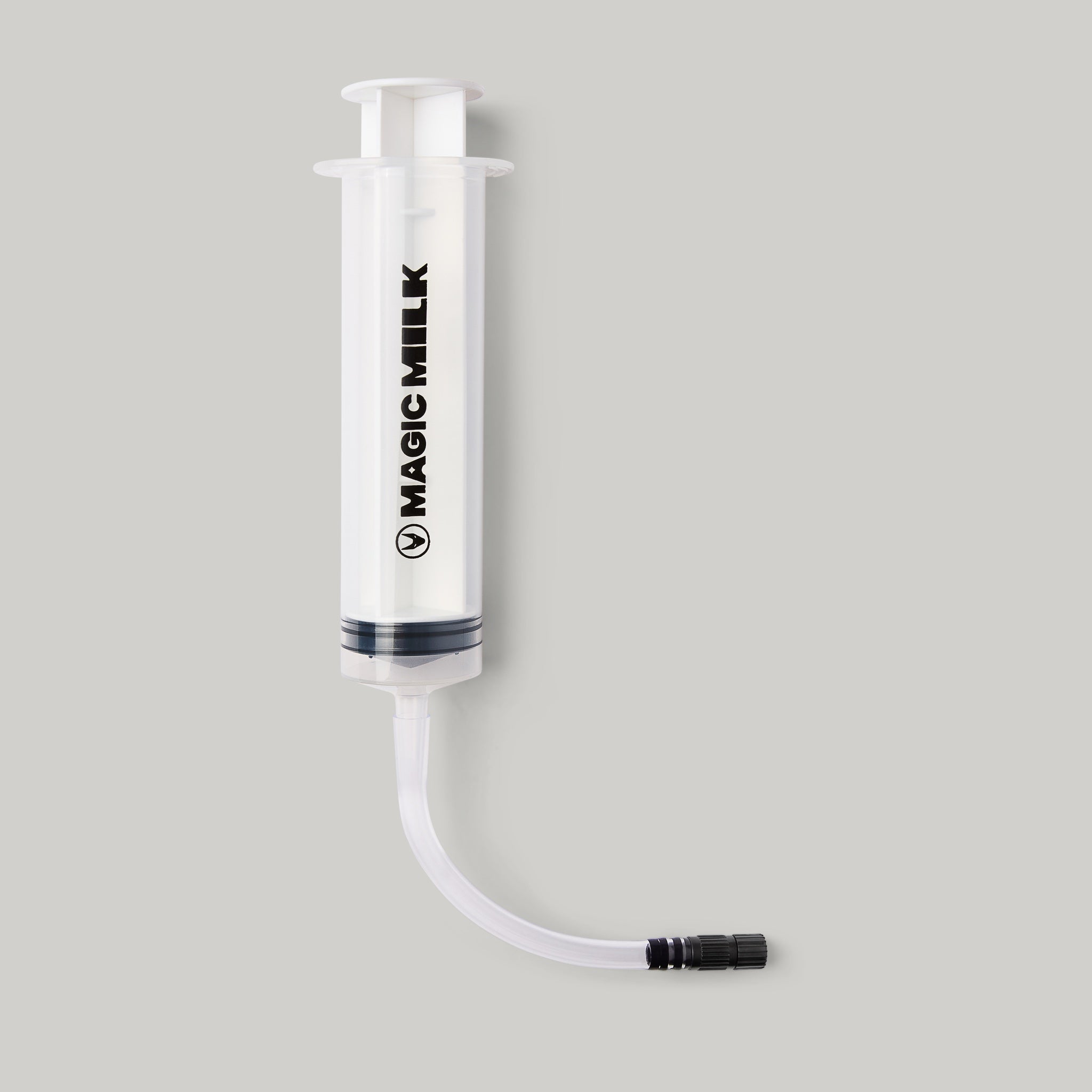 Magic Milk tyre sealant injector syringe with valve hose