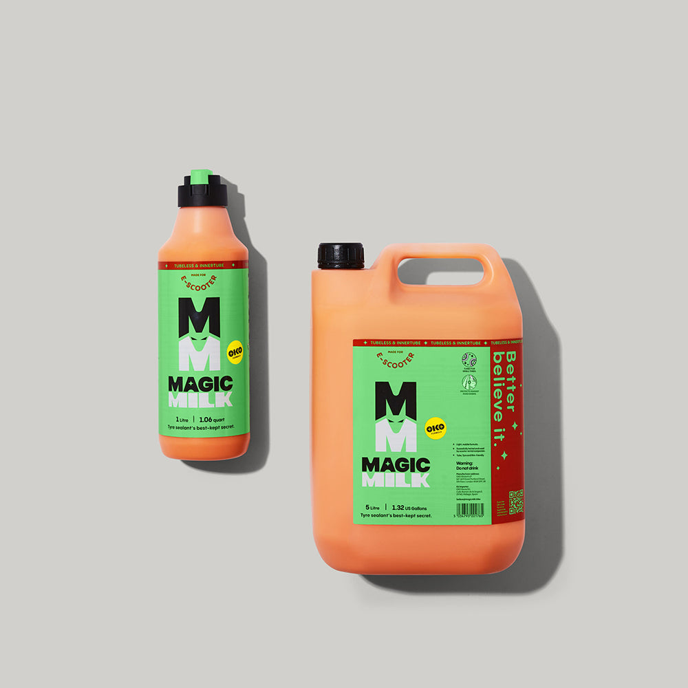 Magic Milk e-Scooter sealant — full bottle range